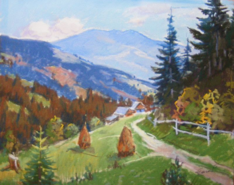 Yosif Josifovich Garani. Road in the mountains