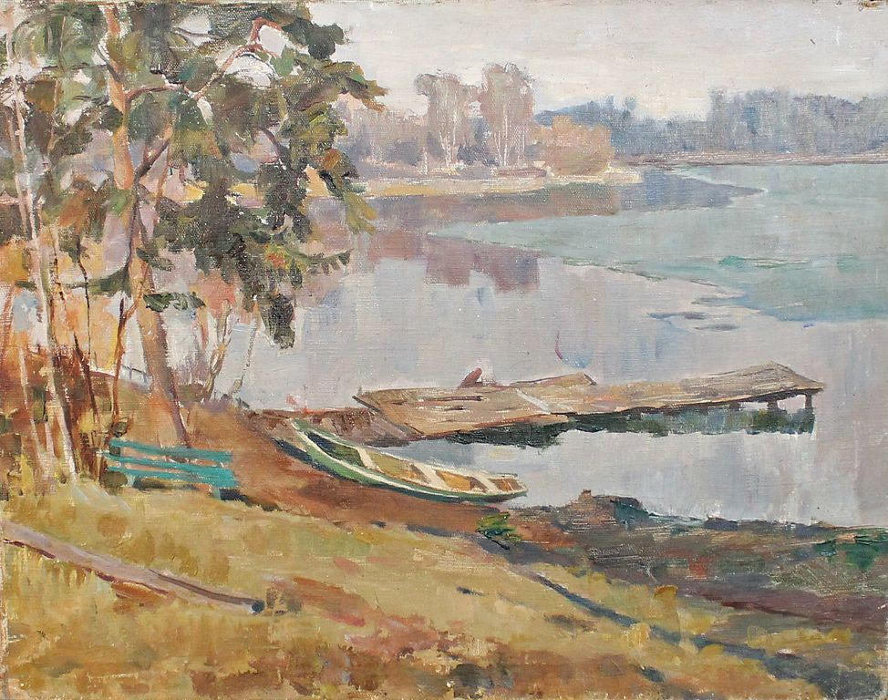 Alexander Georgievich Gulyaev. Bridges on Lake Senezh