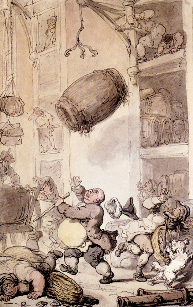 Thomas rowlandson все картины