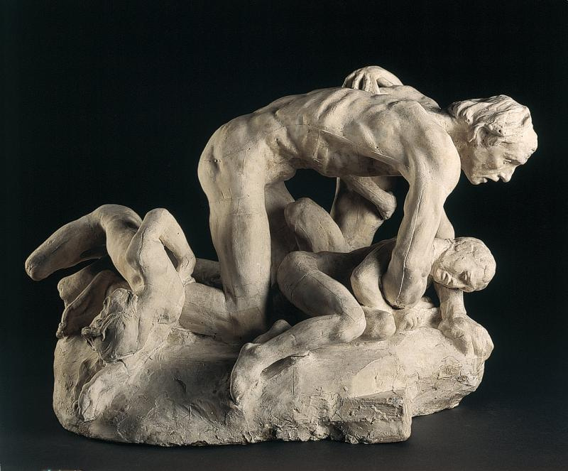 Auguste Rodin. Count Ugolino and his children