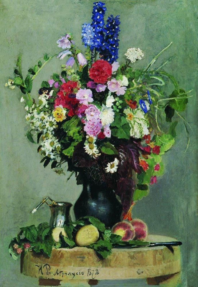 Ilya Efimovich Repin. A bouquet of flowers