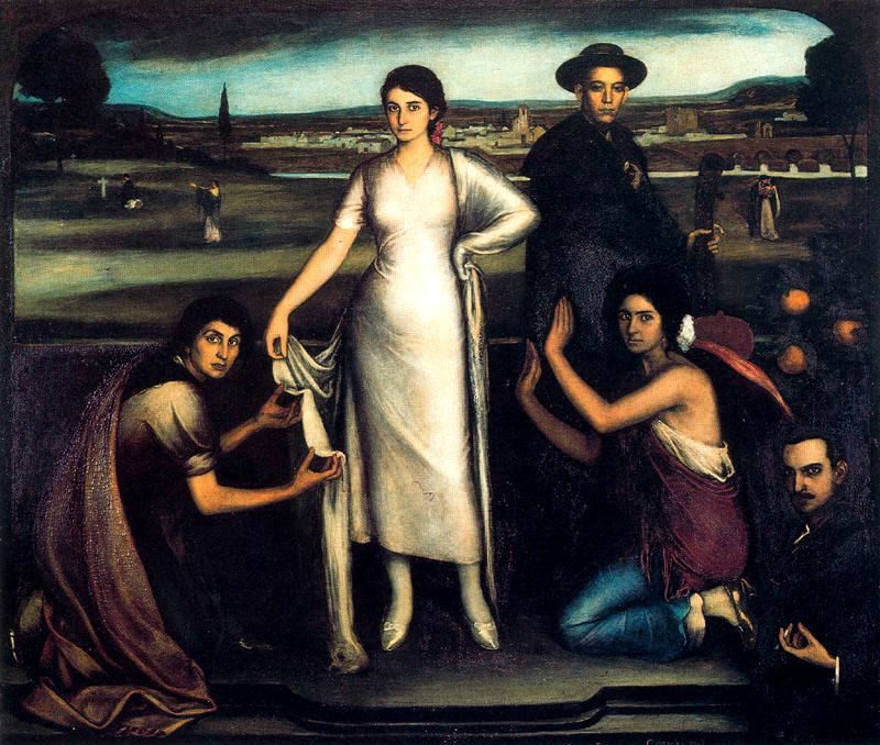 Julio romero de torres картины