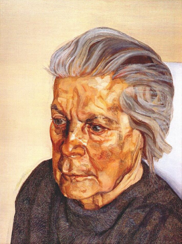 Lucien Freud. Artist's mother