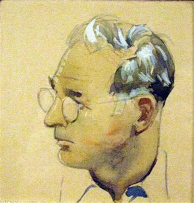 Harry Leith Ross. Self-portrait