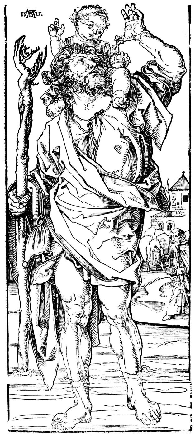 Albrecht Dürer. Saint Christopher