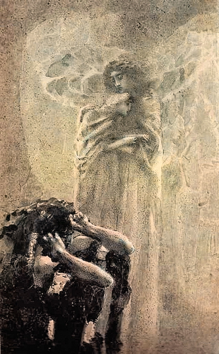 Врубель демон 1890