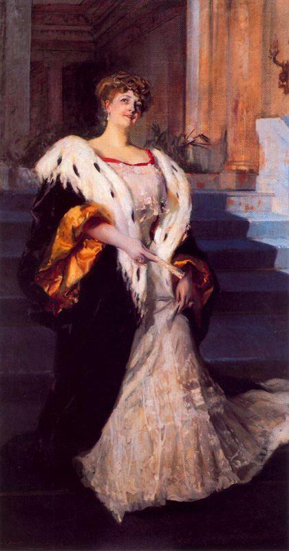 Joaquin Sorolla. Portrait of Dona Elena Artusi Blasco ibáñez