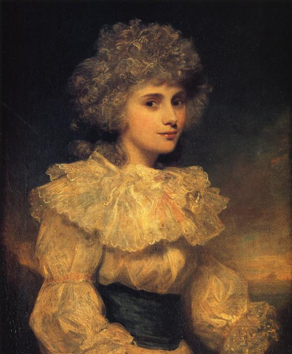 Thomas Gainsborough. Lady Elizabeth foster later Elizabeth Cavendish, Duchess of Devonshire (possibly, the authorship of Joshua Reynolds)