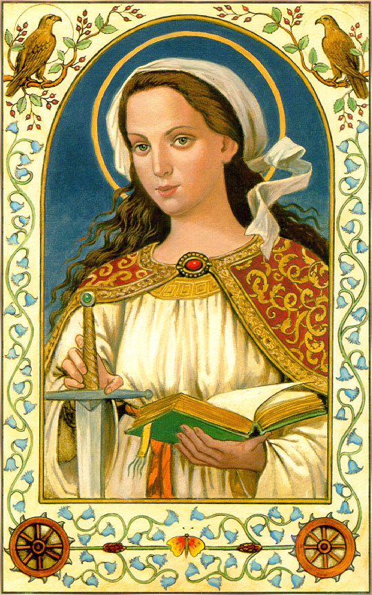 Святая картина. Ruth Sanderson Saints. *Сандерсон, Кэтрин а.*. Catherine Ruth. Saint Painting.