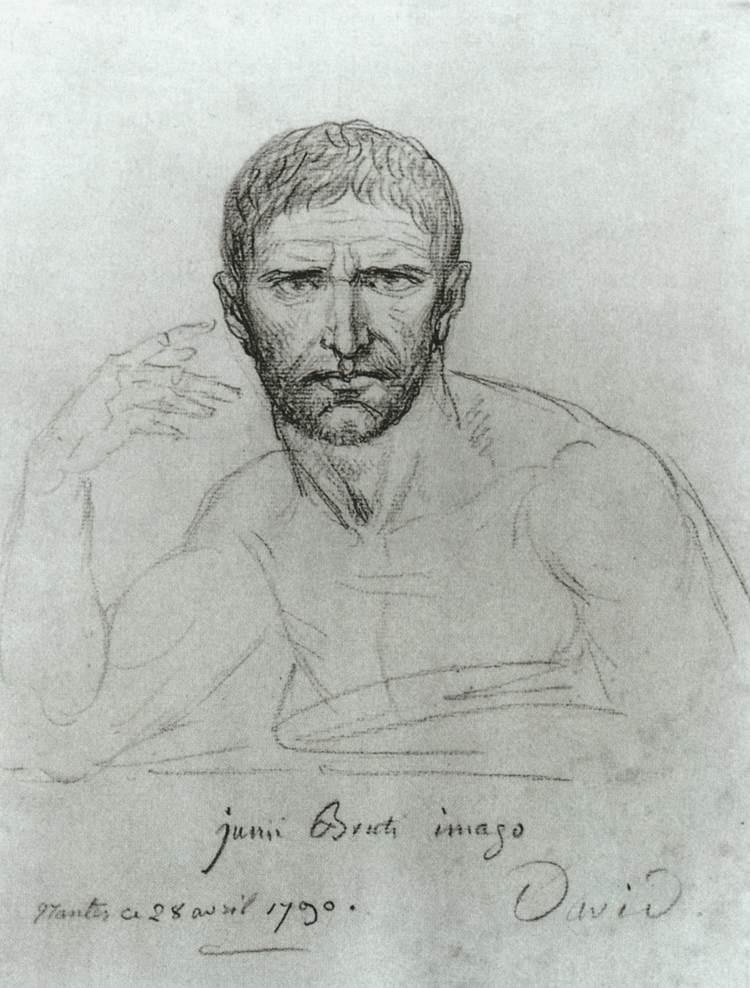 Jacques-Louis David Brutus, 1794, 19×22 cm : Descriptif de l'œuvre ...