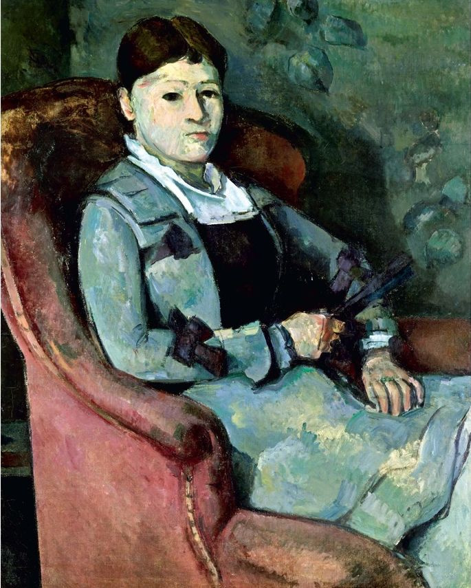 cezanne portrait of madame cezanne