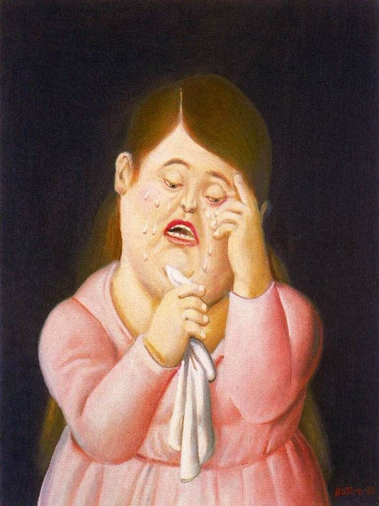 Плачущая женщина картинки