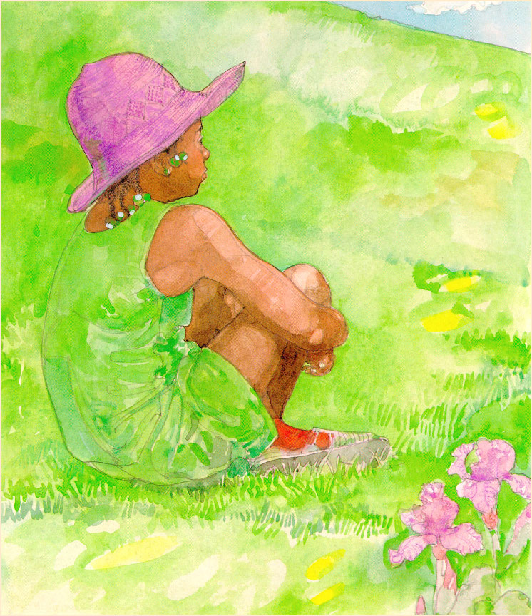Jerry Pinkney. The girl in the pink hat