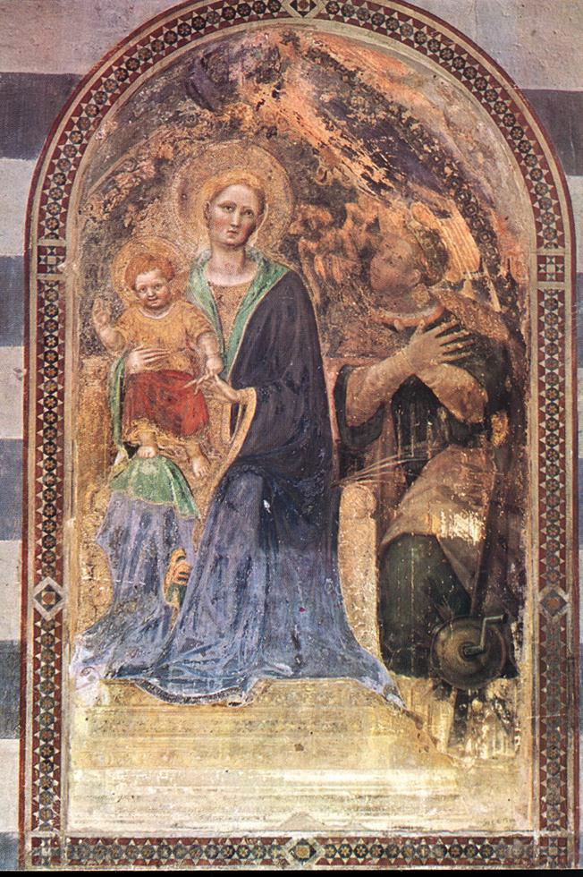 Gentile da Fabriano. The Madonna and child