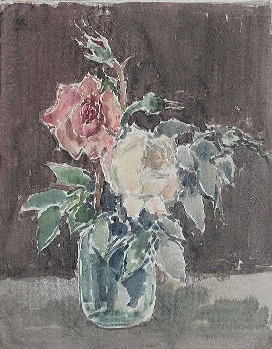 Antonina Fedorovna Safronova 1892-1966. Roses