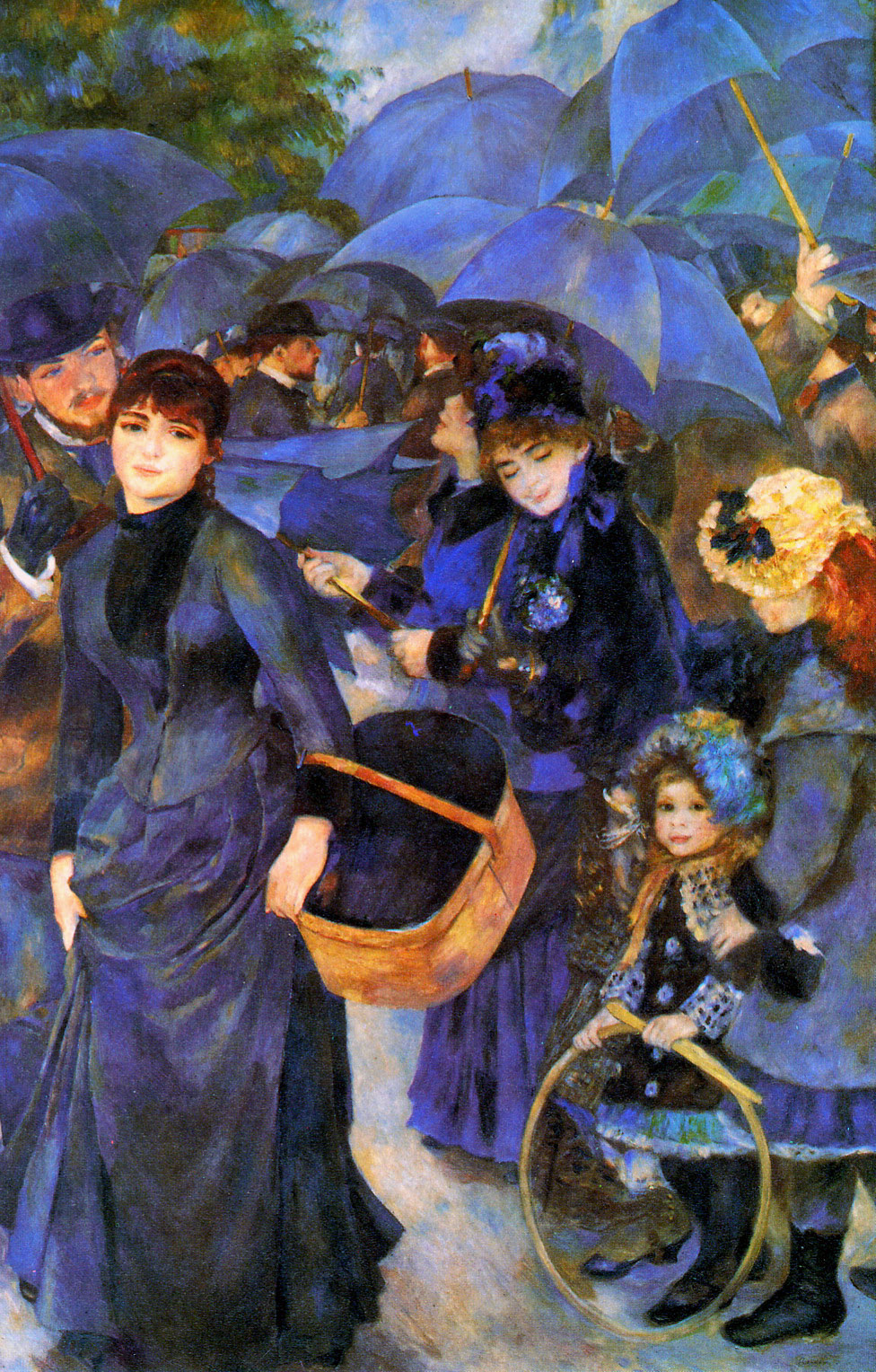 Pierre-Auguste Renoir. The umbrellas