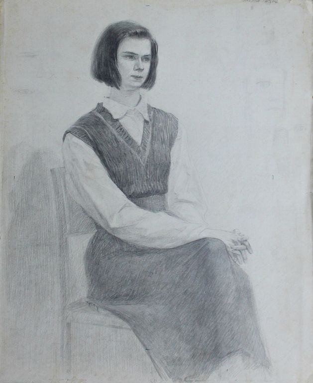 Tatyana Evgenevna Timkina. Self-portrait