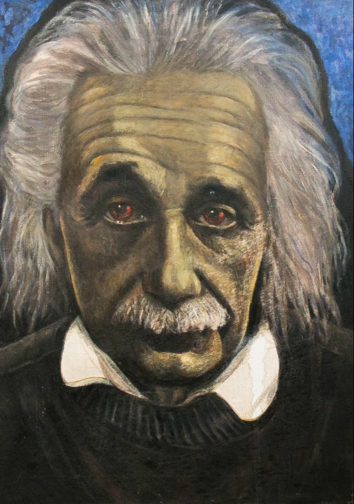 Alisa Ivanovna Poret. Portrait of Albert Einstein