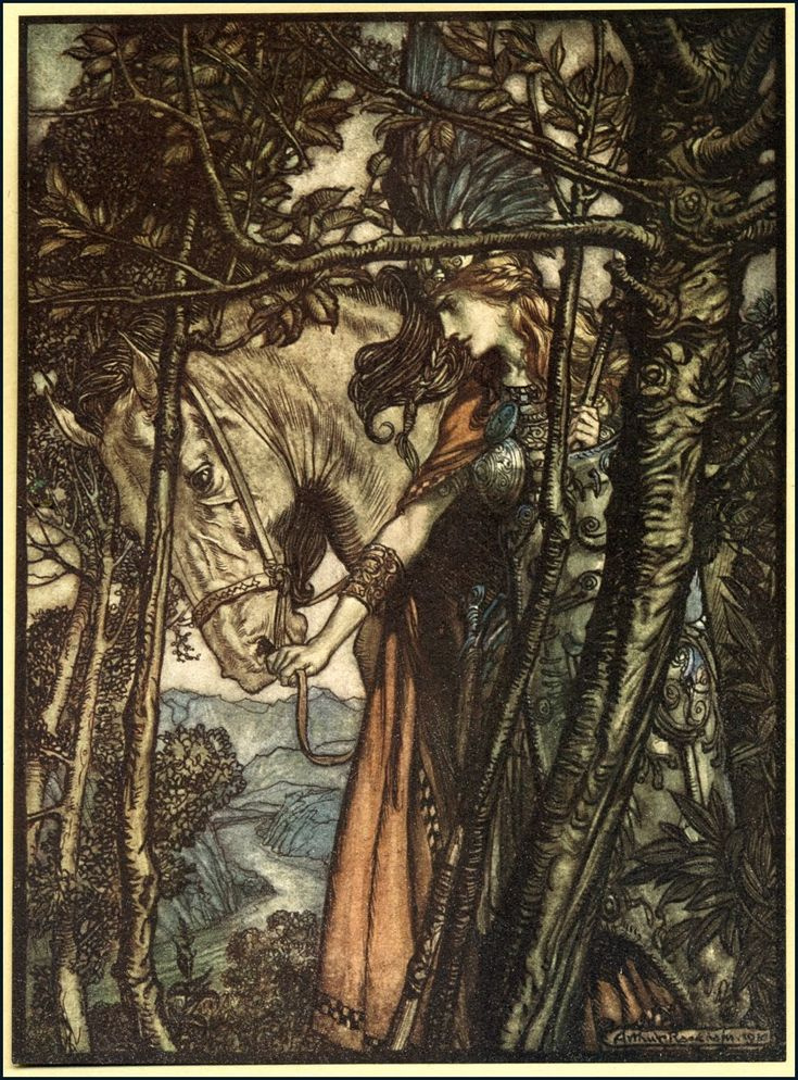 Arthur rackham картины