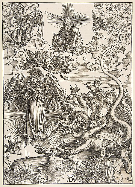 Albrecht Dürer. The woman clothed in the sun