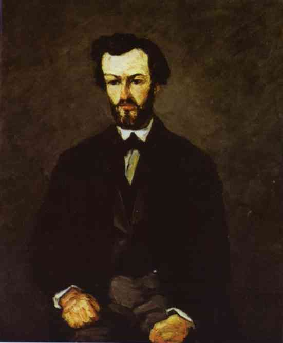 Paul Cezanne. Portrait Of Antoine Valabregue
