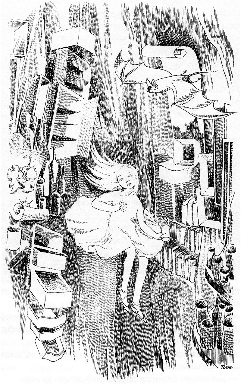 Иллюстрации к книге Алиса в стране чудес Туве Янссон