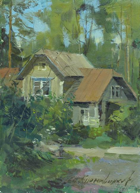 Unknown artist. The old house