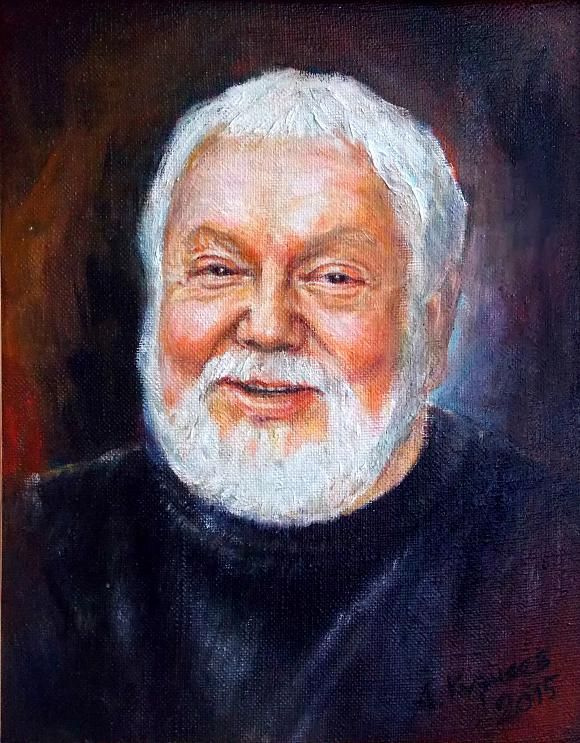 Alexander Vladimirovich Kurnyaev. Portrait Of Sergei Solovyov