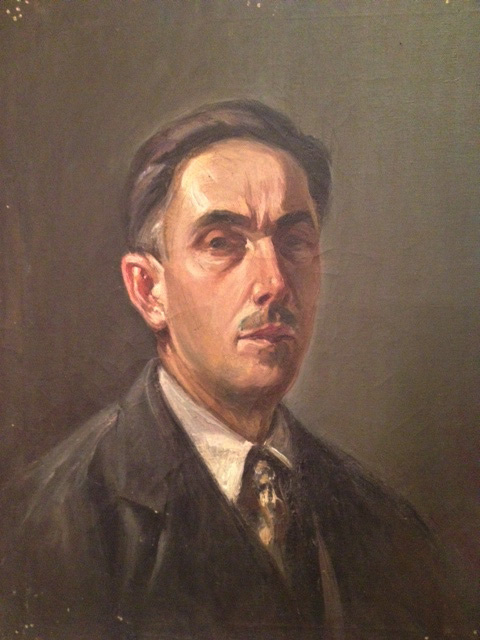 Luigi Franciosa. Self-portrait