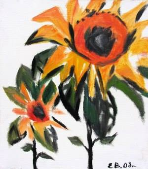Elena Feliksovna Varshavchik. "Sunflowers."