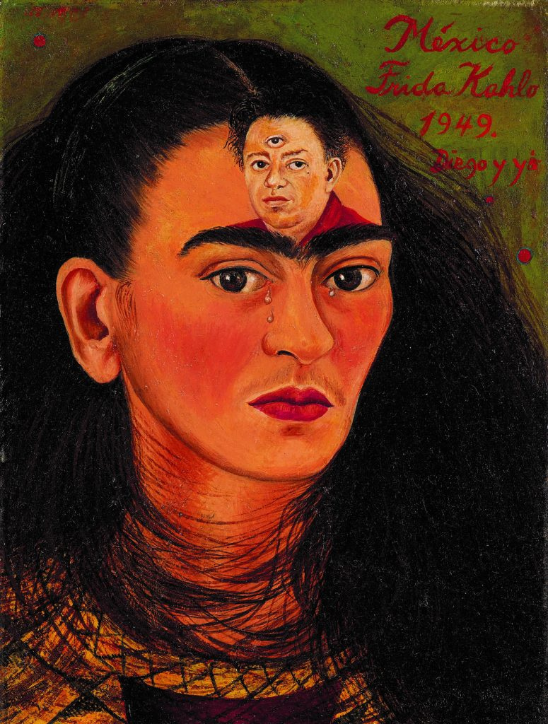 Фрида Кало - Диего и Я, 1949, 22×30 см: Описание произведения | Артхив