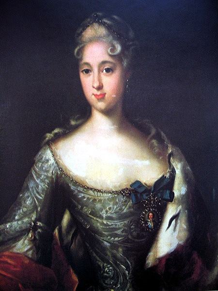 Gonfried Johann Tannauer (1680-1737). Portrait of Maria Menshikova
