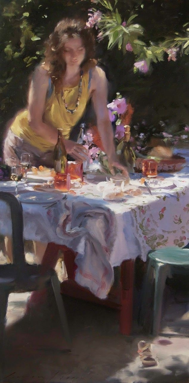 Simon Pasini. Summer lunch
