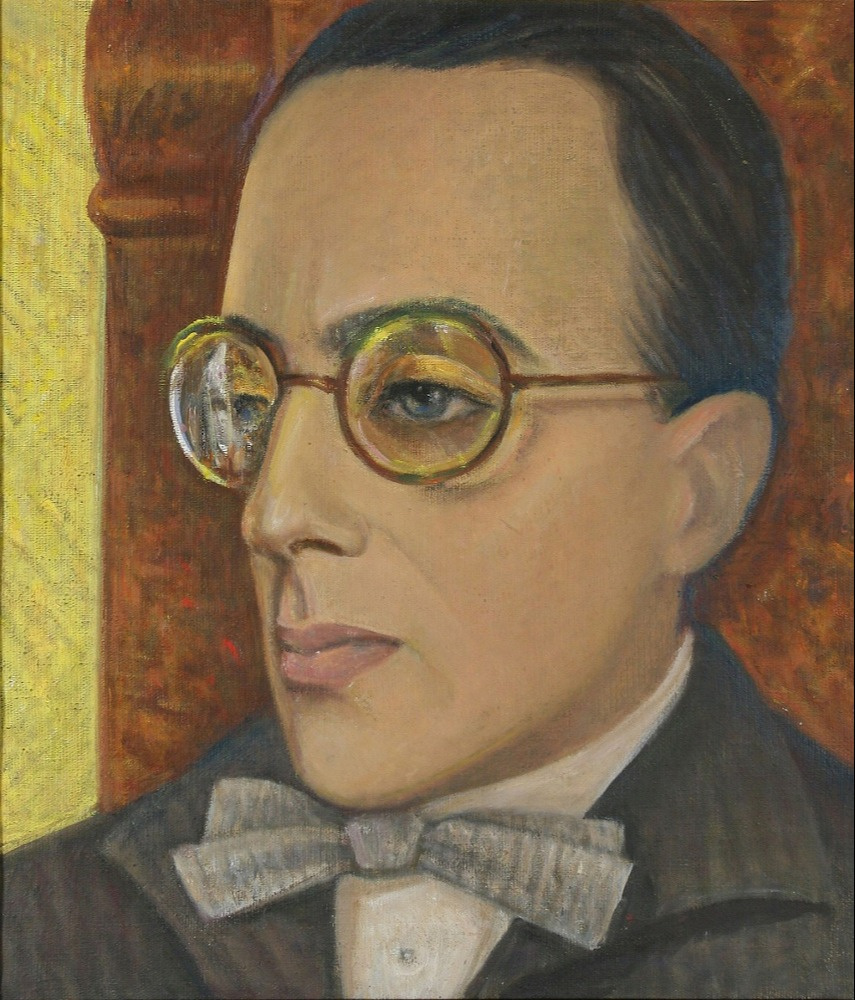 Alisa Ivanovna Poret. Portrait of Arkady Matveyevich Pappe
