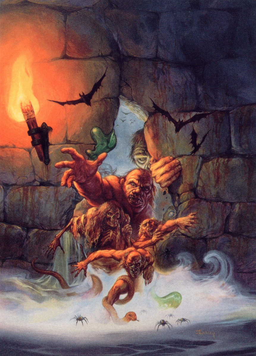 Jeff Easley. Monster cracked the wall