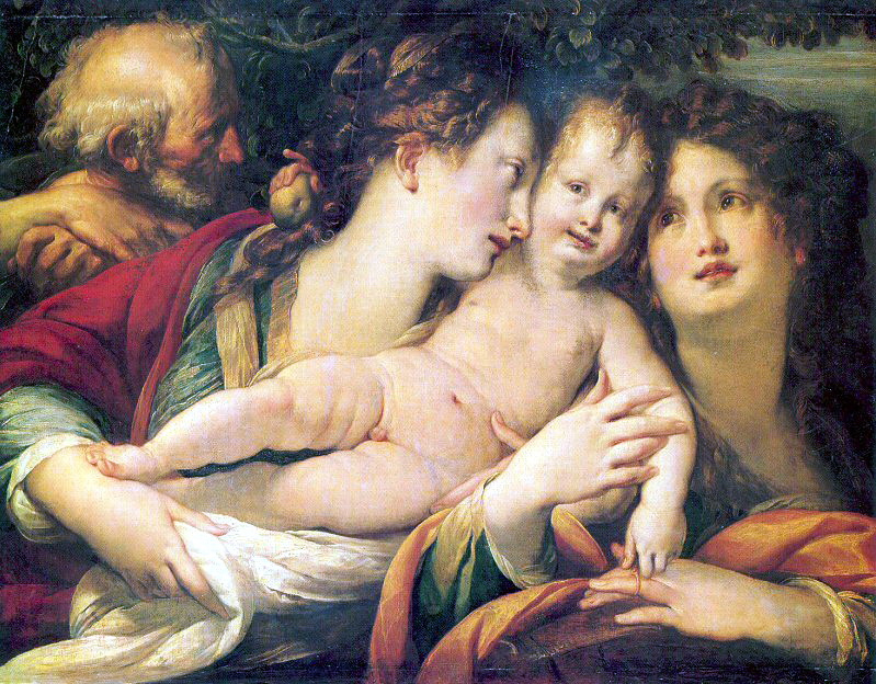 Giulio Cesare Procaccini. Holy family