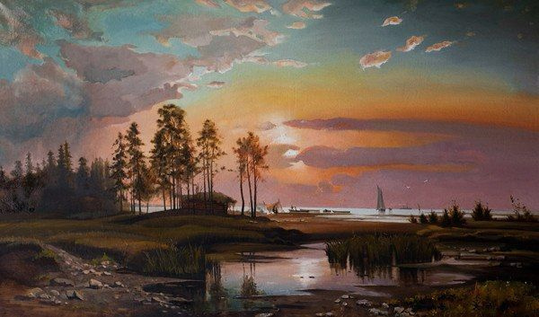 Vladimir Leonidovich the tail. Landscape