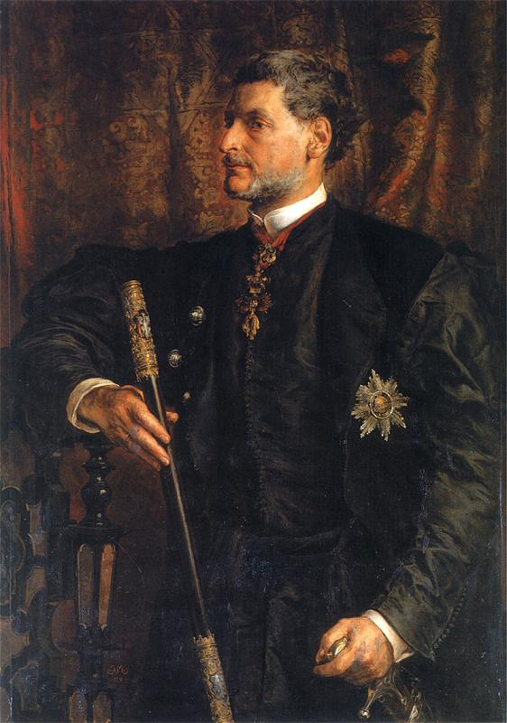 Jan Matejko. Portrait of Alfred Pototsky