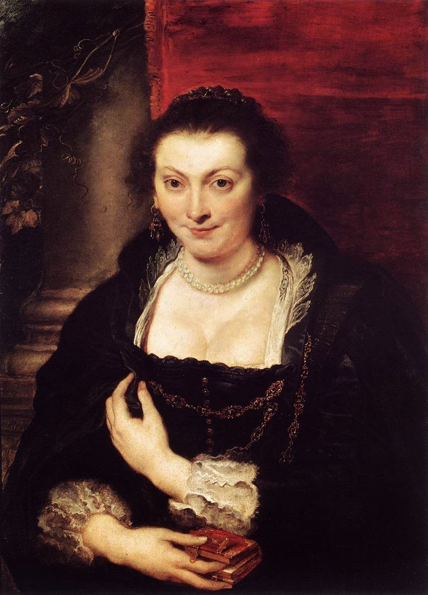 Peter Paul Rubens. Portrait Of Isabella Brant