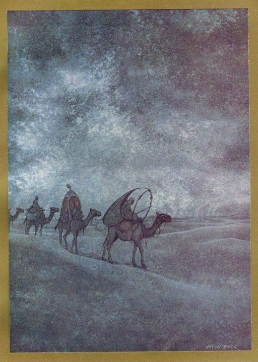 Anton Pieck. "The book of the thousand and one nights". Caravan