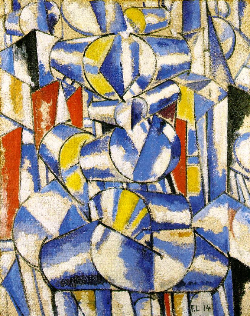 Fernand Leger. The contrast of forms