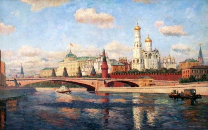 David Isaacovich Rubinstein (1902-1993). Moscow. Kremlin
