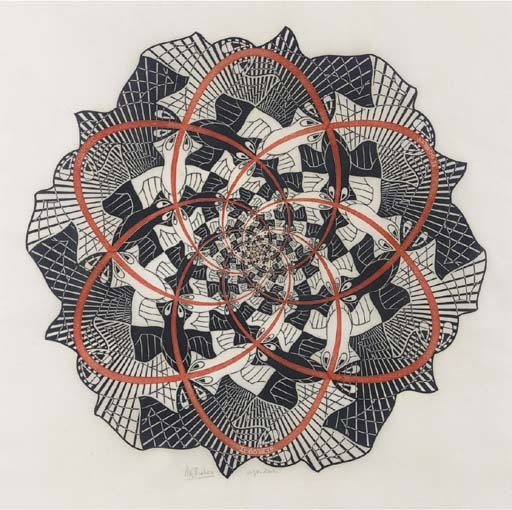 Maurits Cornelis Escher. Path of Life III