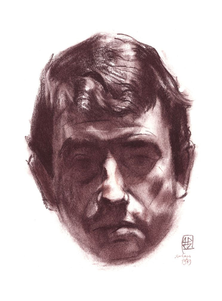 Gennady Dmitrievich Novozhilov. Self-portrait