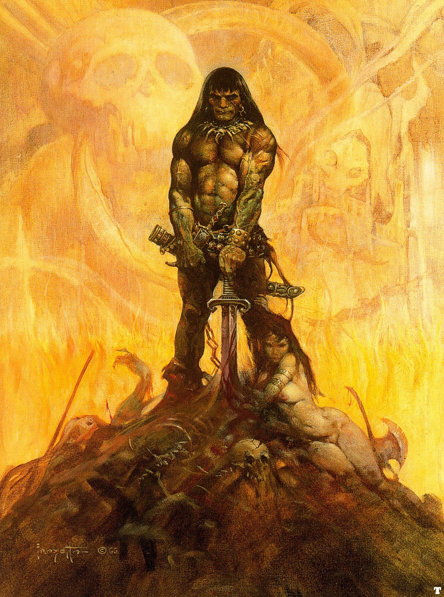 Frank frazetta картины