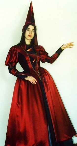 Elena Adolfovna Drozdova. Costume, patchwork technique, a fragment of the collection METAMORPHOSIS