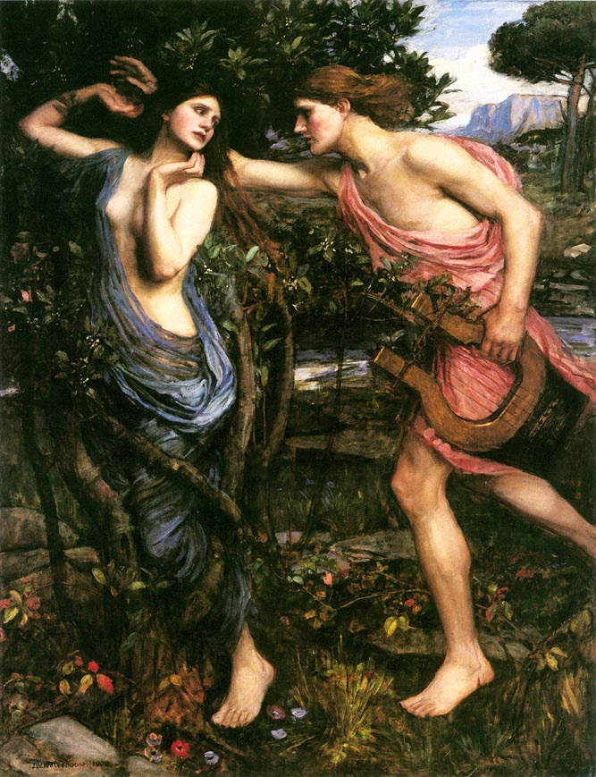 John William Waterhouse. Apollo and Daphne