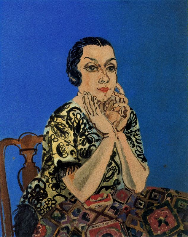 Raoul Dufy. Portrait of a woman