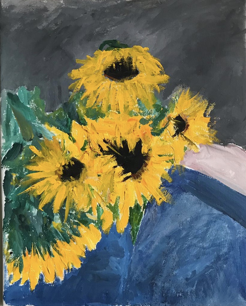 Anna Polyakova. Sunflowers 2018