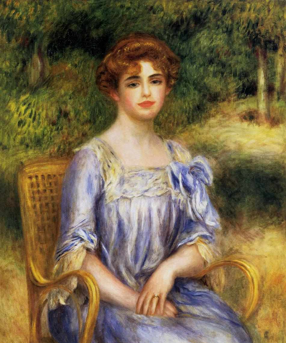 Pierre-Auguste Renoir. Madame Gaston Bernheim de Villa, nee Suzanne Adler